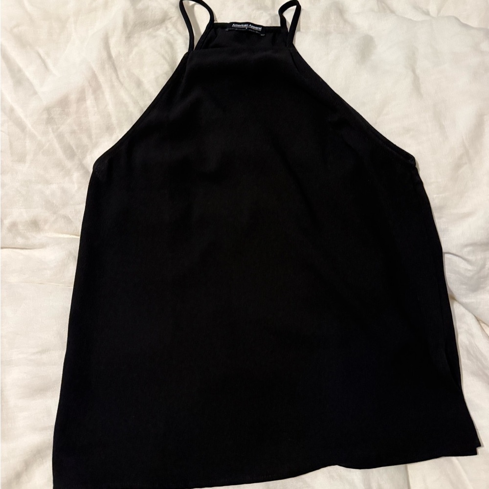 American Apparel Black Camisole Top